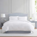 MarthaStewart Martha Stewart - Twin Duvet Cover Set, Cotton-Rich Plain Weave Bedding w/Matching Pillowcase, Lightweight for Year-Round Comf…