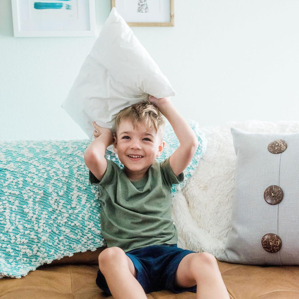 Little Sleepy Head Youth Pillow 16x22 - Soft & Hypoallergenic Bed Pillow Youth Pillows for Sleeping Age 5-10 - Snugly Designed Youth Neck…