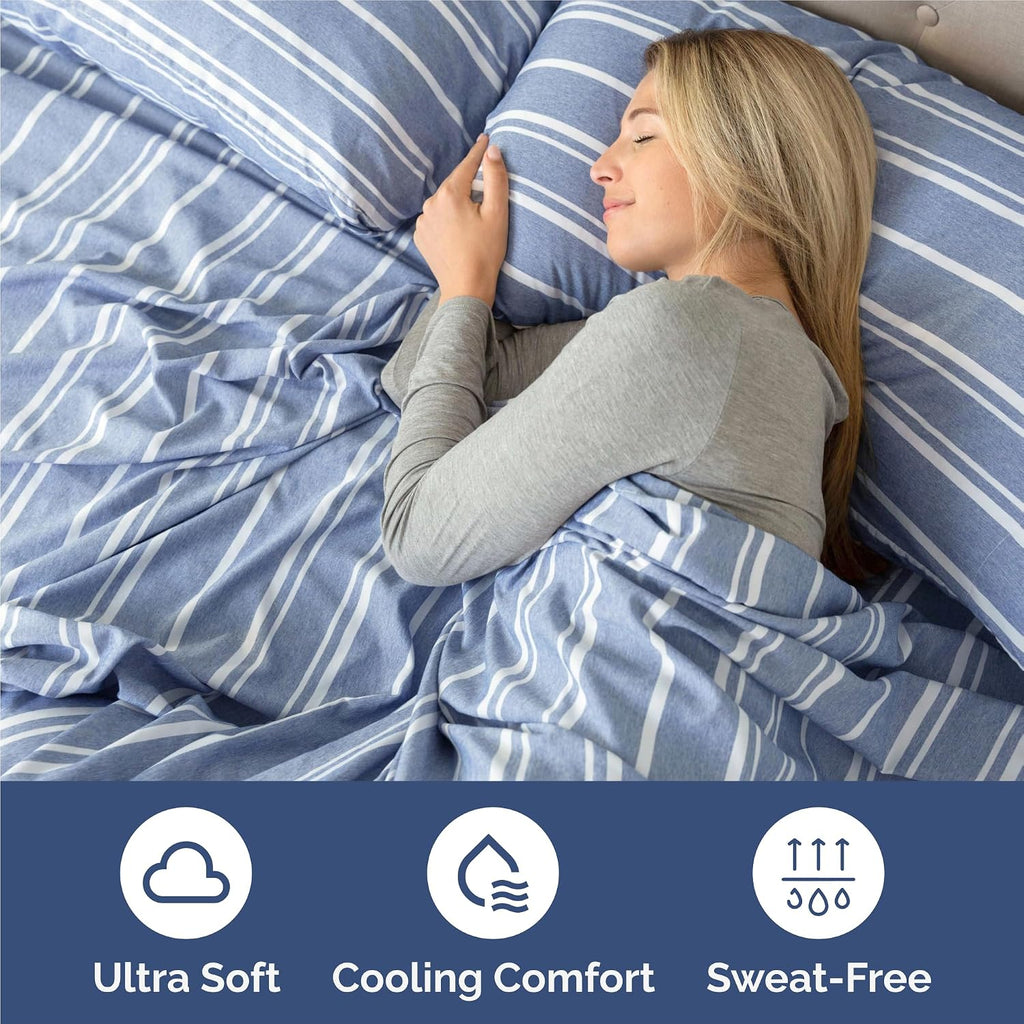King Size 4 Piece Sheet Set - Comfy Breathable & Cooling Sheets - Hotel Luxury Bed Sheets for Women & Men - Deep Pockets, Easy-Fit, Soft…