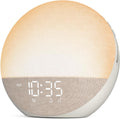 Sunrise Alarm Clock White Noise Machine: Natural Wake Up Light - Dimmable Clock with Bluetooth Speaker for Bedroom - 25 Sleep Sounds for…