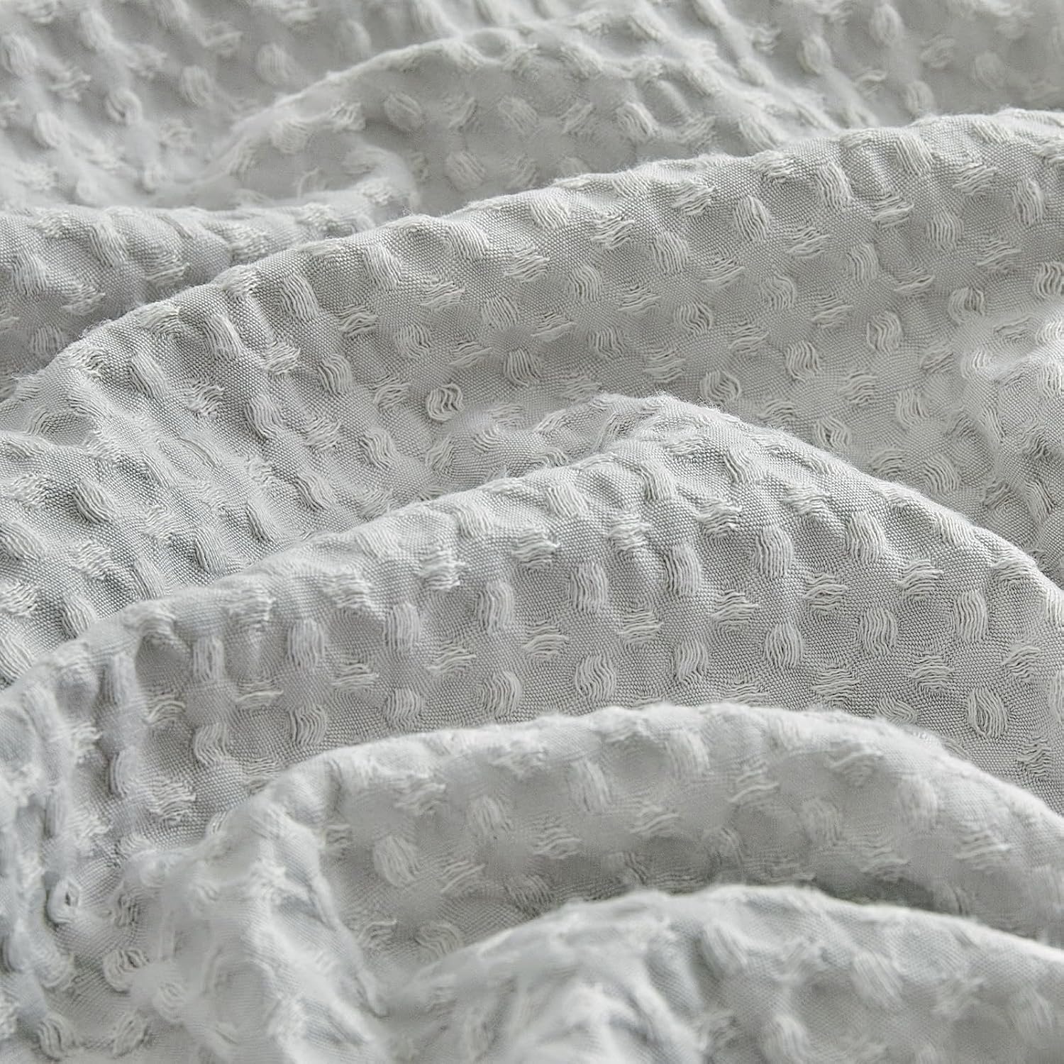 Warmdern Waffle Weave Pillowcases Standard Size 2 Pack Pillow Cases Soft Microfiber Pillow Case Covers Set of 2 Boho Woven Textured Pillowc…