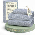 LaneLinen LANE LINEN 100% Organic Cotton Twin Sheets Set - 3 PC Bedding Sheets & Pillowcases - Breathable & Cooling Bed Sheets - Deep Pocke…