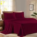 AshtonSheets 100% Egyptian Cotton Full Size Sheet Set - 600 Series Refined Collection Egyptian Cotton Sheets Set for Full Size Bed (4 PC, B…