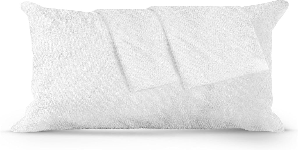 ContinentalBedding Continental Bedding Viscose Derived from Bamboo Pillow Protector Zippered Waterproof Feather Proof and Down Proof Silky…