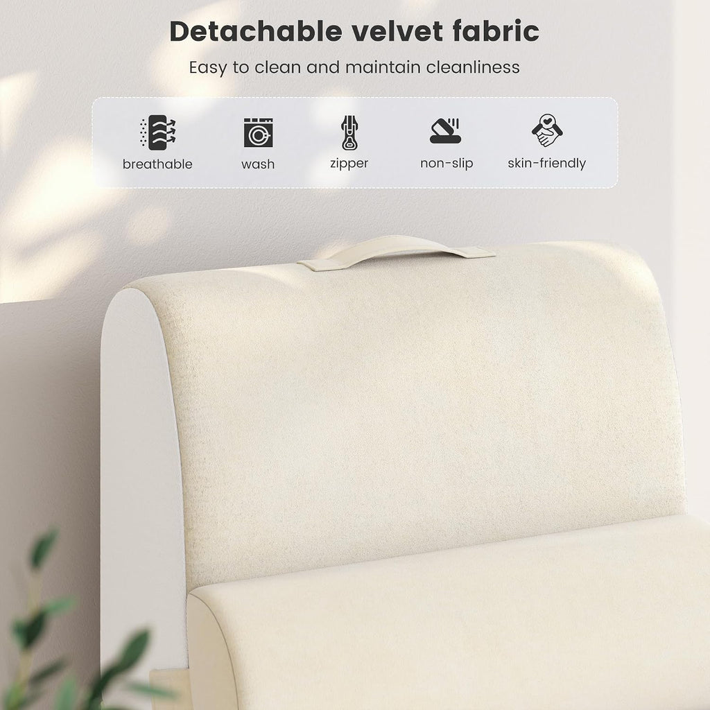 ElevateYourHome, EnhanceEver Homkdom Reading Pillow for Sitting in Bed Adult, 20" Back Pillow for Bed Sitting up with Armrests & Sto…