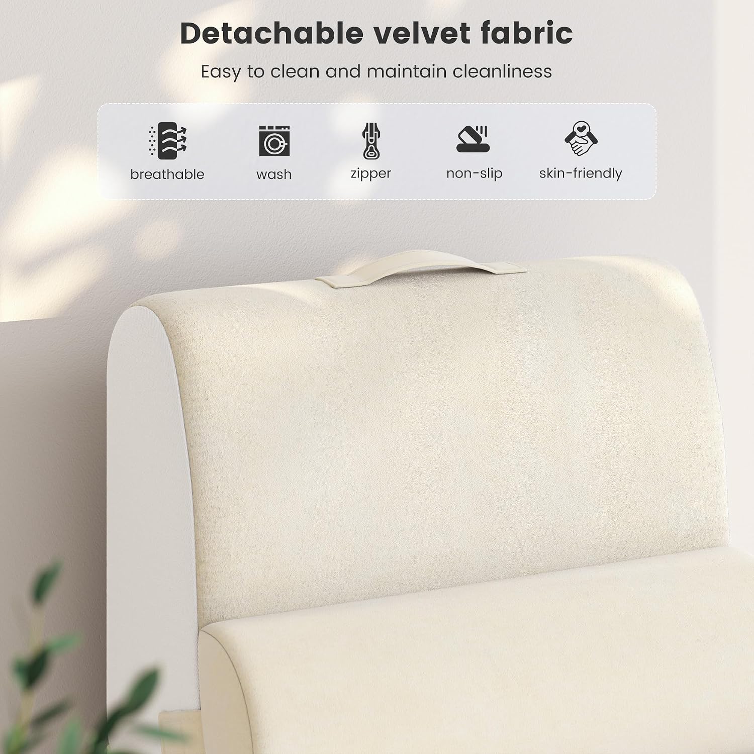 ElevateYourHome, EnhanceEver Homkdom Reading Pillow for Sitting in Bed Adult, 22" Back Pillow for Bed Sitting up with Armrests & Sto…