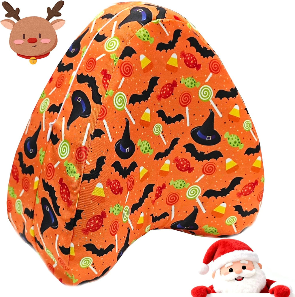 Knee Pillowcase for Contour Legacy Knee Pillow, Invisible Zippered & Anti-Pilling, Warm Fall Christmas Home Decor, for Women Girls (Warm…