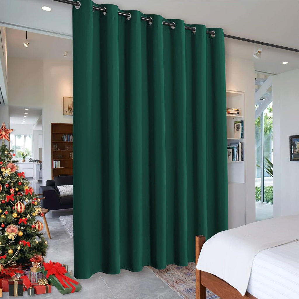 Rybhome RYB HOME Partition Room Dividers - Light Block Thermal Insulated Seperating Curtains Soundproof for Spare Bedroom Loft Home Office…