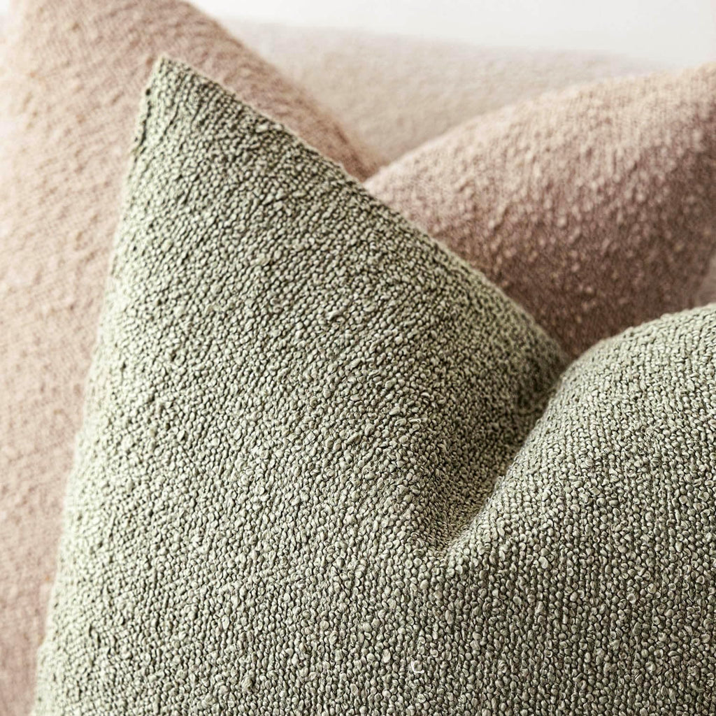 Foindtower Decorative Textured Boucle Throw Pillow Covers Accent Solid Pillow Cases Neutral Soft Cozy Couch Cushion Case for Chair Sofa…