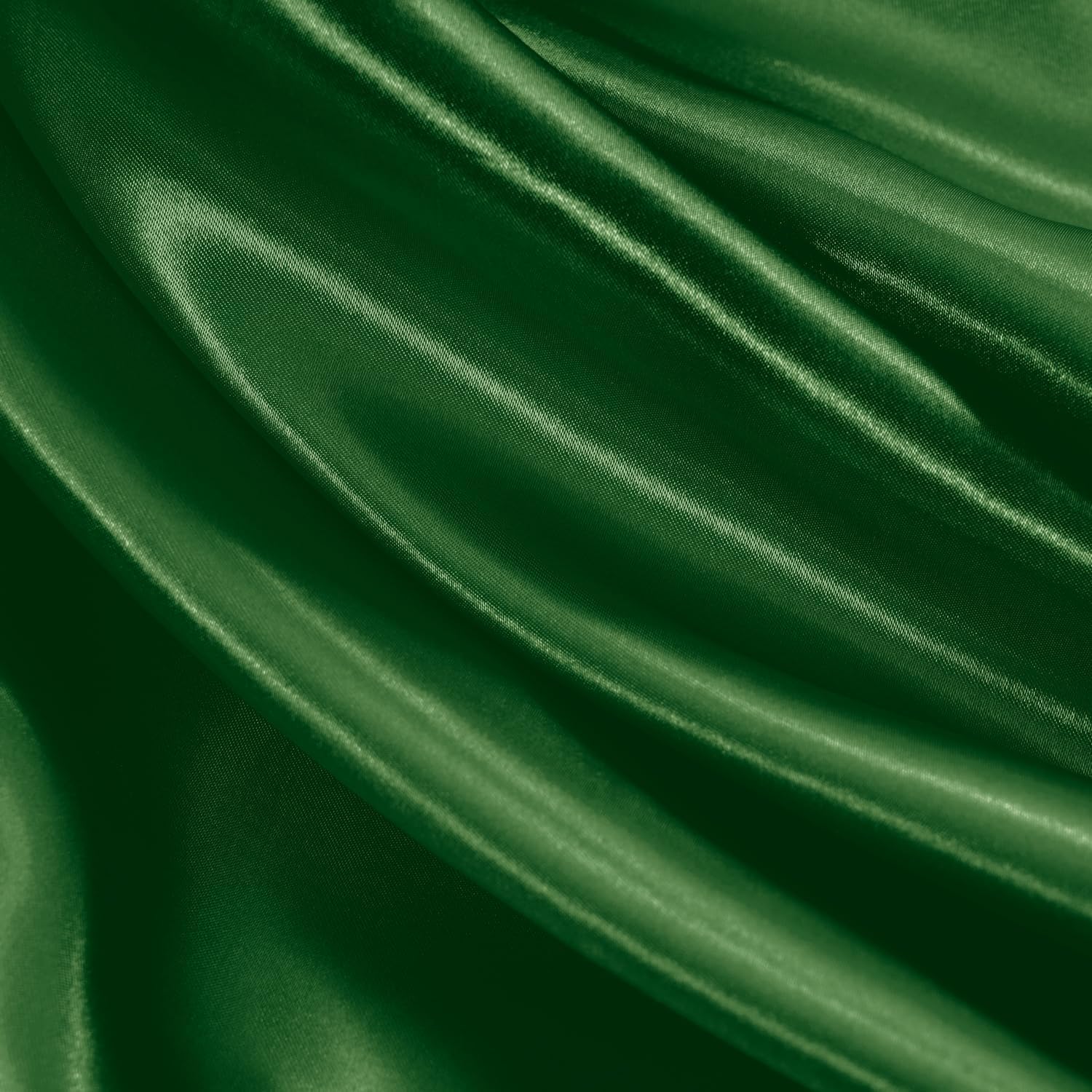 Golal Satin Sheets Twin XL Size - 3 Pieces Luxury Silky Soft Bed Sheets, Wrinkle-Free Dark Green Satin Silk Sheet Set with 1 Deep Pocket Fi…
