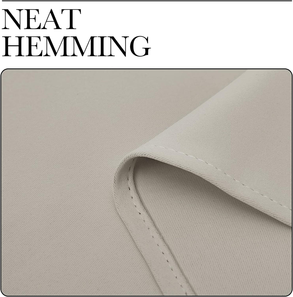 NICETOWN Kitchen Curtains, Short Curtains for Bedroom Windows, Thermal Insulated Room Darkening Curtain Panels for Girls Room, Cafe…