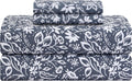 Featherstitchnewyork Feather & Stitch Softest 100% Cotton Sheets, 300 Thread Count Percale Weave Bedding, 16" Deep Pocket, Cooling Sheets,…
