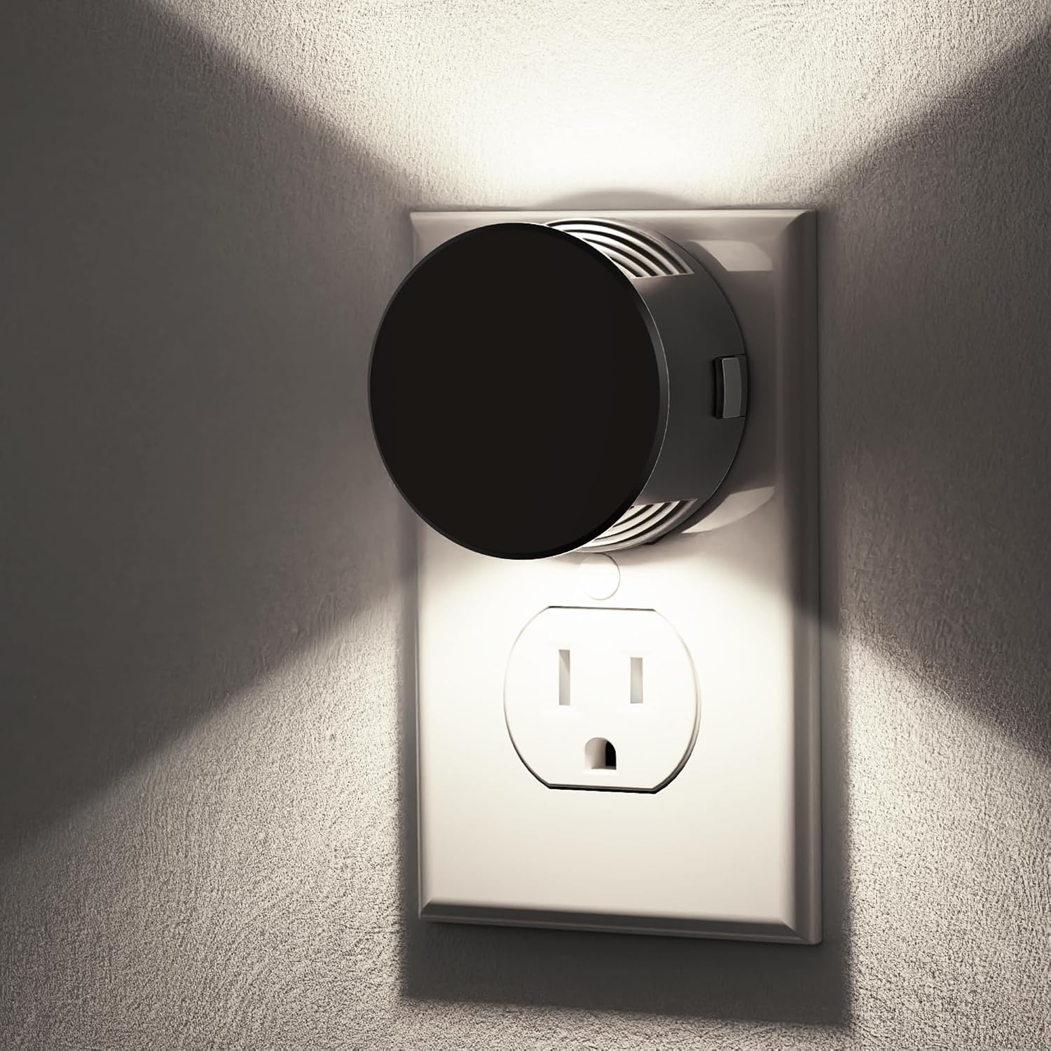 Briignite Night Lights Plug into Wall [2 Pack], Dusk to Dawn Sensor Nightlight, Brightness Adjustable, 5000K Daylight White, Dimmable…