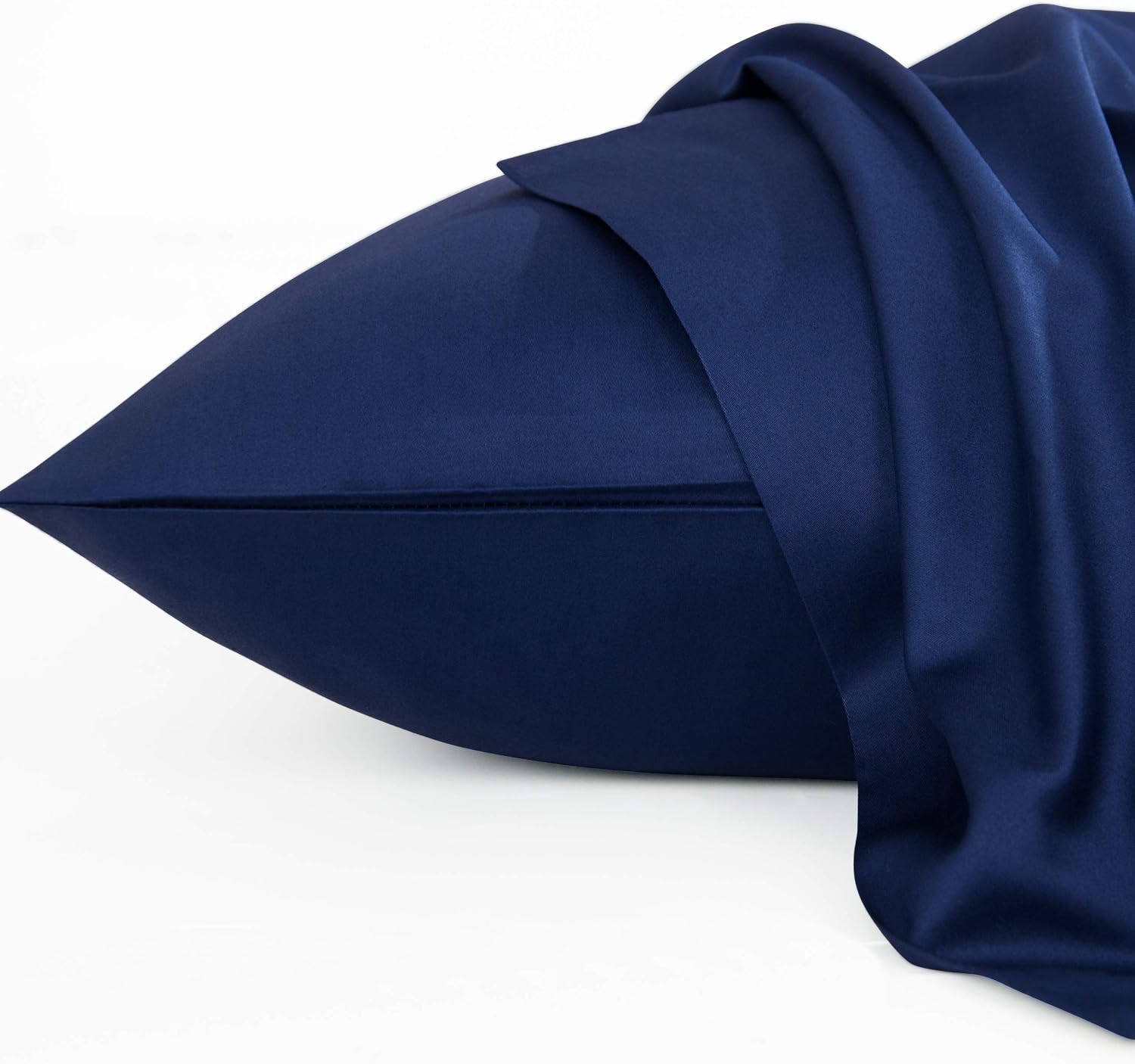 NTBAY Egyptian Cotton King Pillowcases - Set of 2, 500 Thread Count Cotton Pillowcases - Soft and Breathable Envelope Closure Pillow…