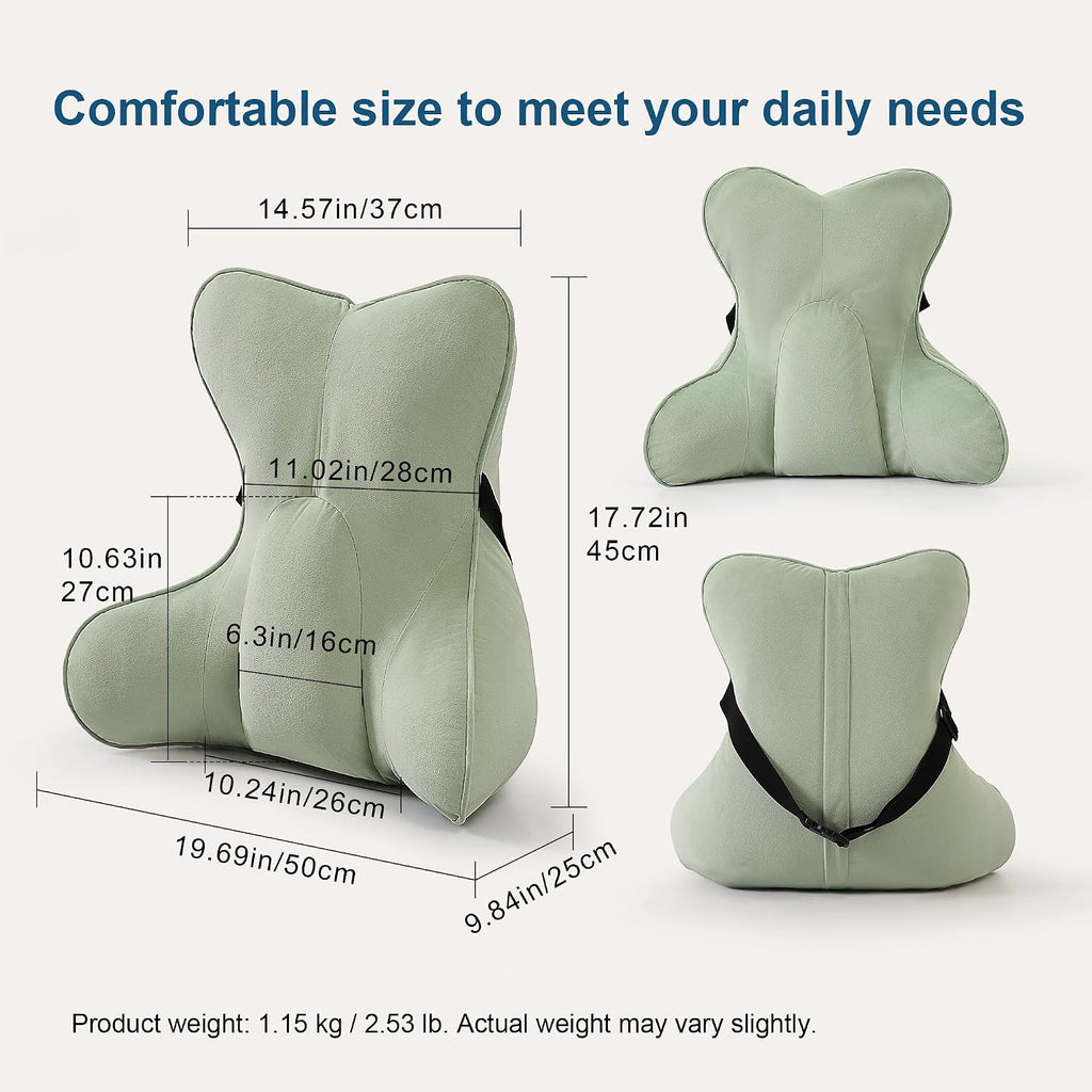 Ailuteie Lumbar Support Pillow (Pat. Pend) for Couch & Recliner, Ergonomic Chair Back Support for Lower Back, Back Support for Couch, with…