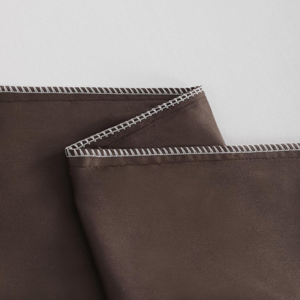 Ntbay Toddler Pillow Cases Set of 2, 2 Pack Brushed Microfiber 14x20 Pillow Cases, Soft, Wrinkle, Fade, Stain Resistant Dark Brown Pillow C…