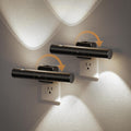 JandCase Dusk-to-Dawn Sensor Night Light, 5000K Daylight White Night Lights Plug into Wall, Adjustable Brightness 0-100LM, Dimmable LED…