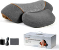 Walfite 3-in-1 Neck Massager Pillow with Heating & Cervical Traction, Ergonomic Cervical Pillow for Neck Back Shoulder, Rechargeable Neck…