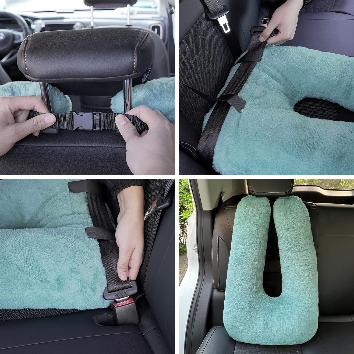 Atablyn-Foryourdailylife Atablyn Neck Pillow for Kids Travel Provides Double Support to The Head and Neck in Any Sleeping Position on Fligh…