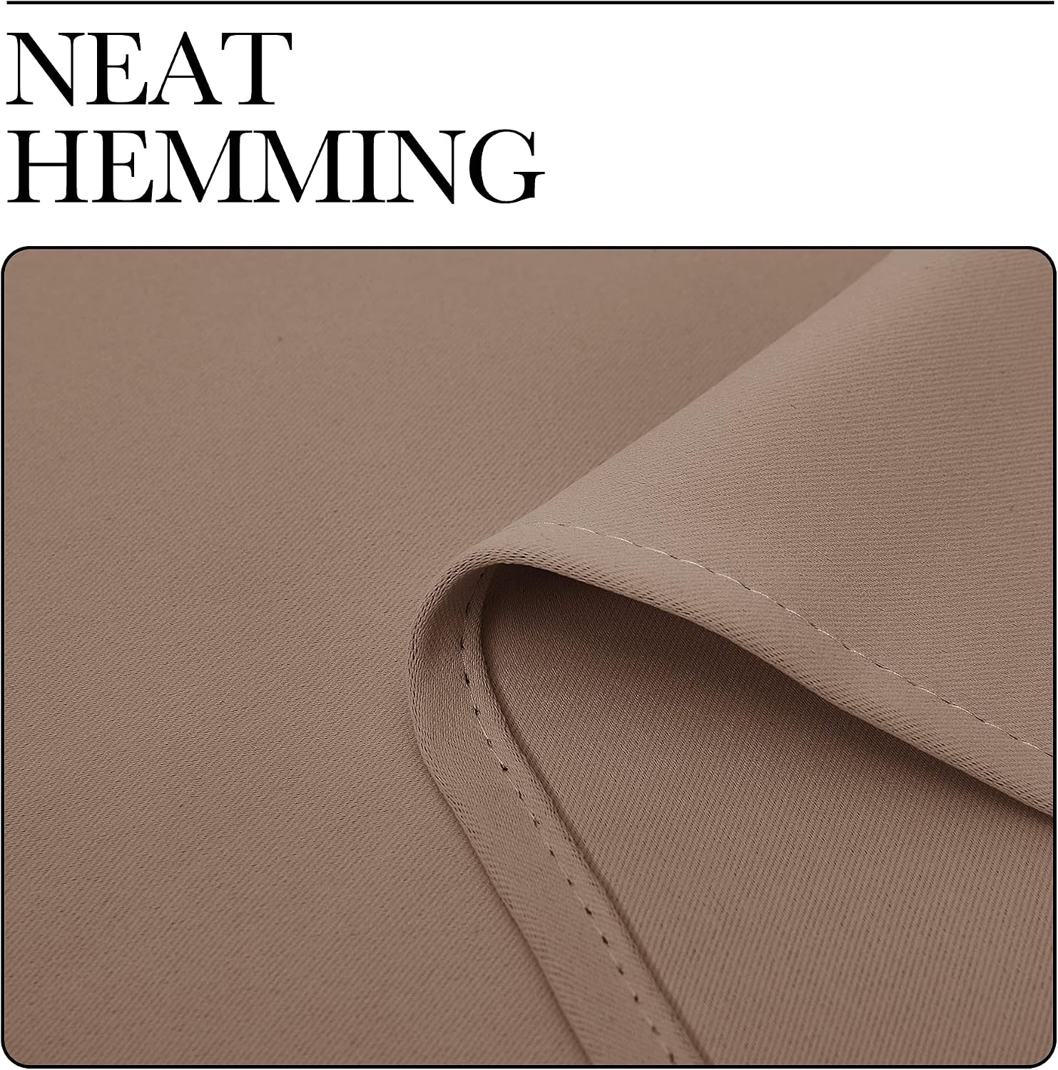 NICETOWN Kitchen Window Blackout Curtains - Window Treatment Thermal Insulated Rod Pocket Small Blackout Draperies/Drapes for…