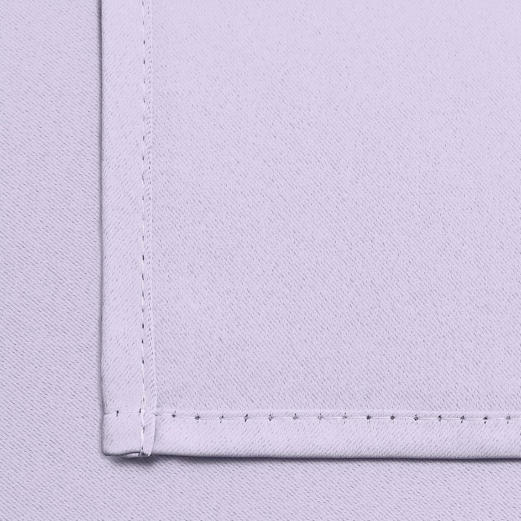 Yakamok Blackout Curtains Room Darkening Thermal Insulated Window Panels, Solid Grommet Top Drapes for Bedroom/Living Room(42Wx72L, Lilac…