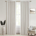 Qjmydeco Drapes 84 Inch Length 2 Panels Set for Bedroom Aesthetic,100% Blackout Cute Curtains for Nursery Weather Curtains Thermal Insulate…