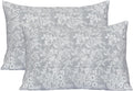 Feather & Stitch 300 TC 100% Cotton King Size Pillowcases 2 piece, Ultra Soft Set of 2 Sateen Weave Pillow Covers with Envelope Closure…