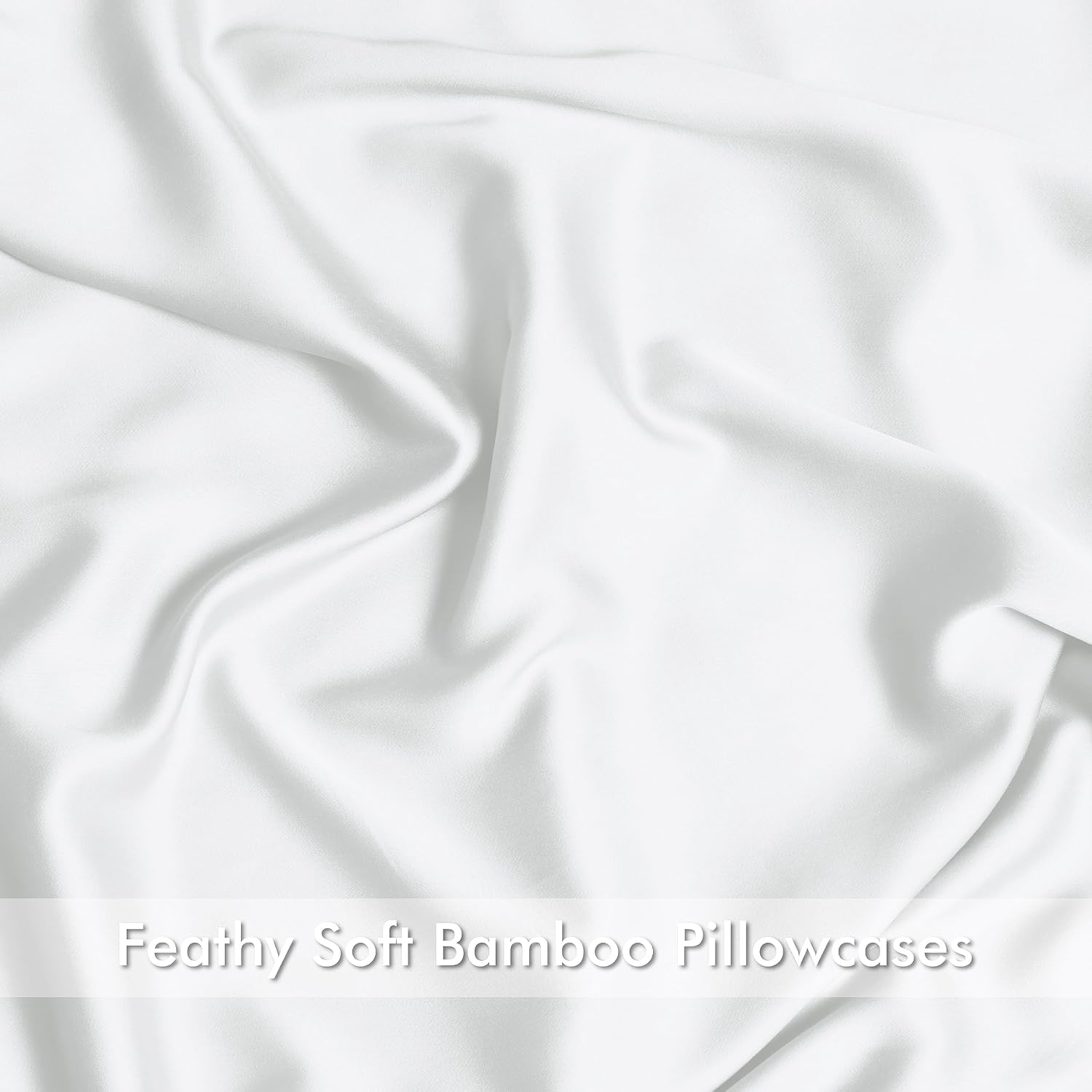 ShunjieHome Bamboo Viscose Pillow Protectors King Size Set of 2, 400 Thread Count Cooling Zippered Pillowcases for Hot Sleepers & Night Swe…