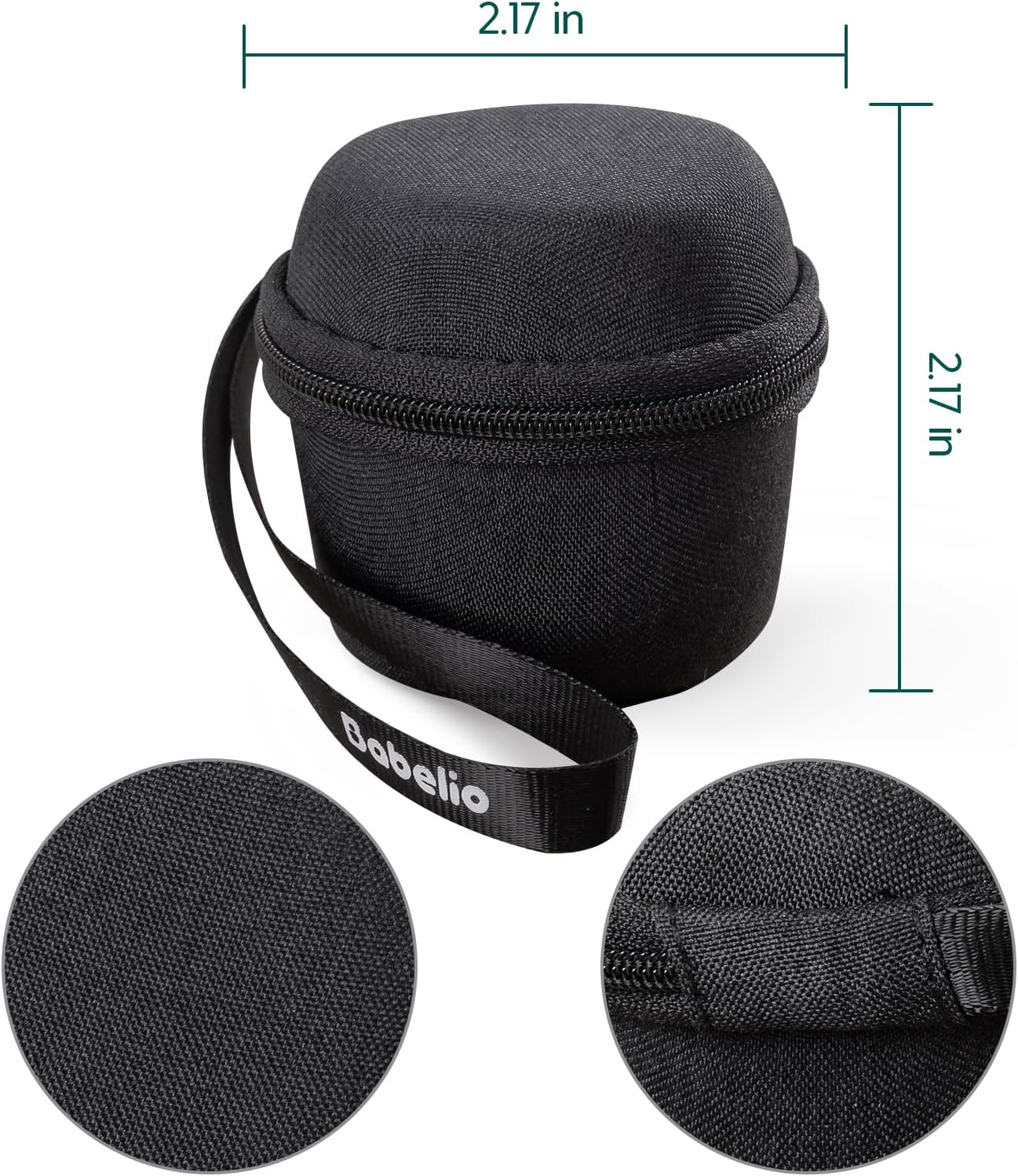 Babelio Portable Travel Case for Babelio Pocket Mini White Noise Machine, Double Stitch Zipper - Perfect for Traveling (CASE ONLY…