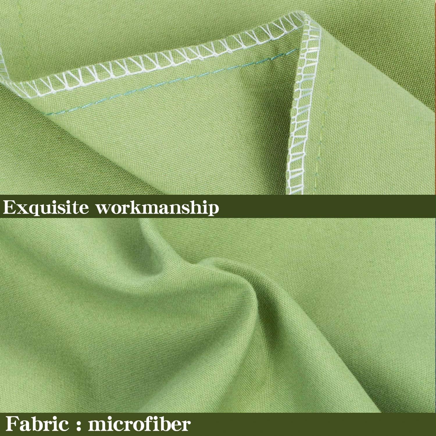 Ntbay Body Pillowcase - Brushed Microfiber 20x54 Pillowcase - Soft, Wrinkle-Free, Fade-Resistant, Stain-Resistant, Sage Green Body Pillow C…
