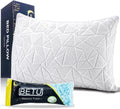 BETU Cooling King Size Pillow, Shredded Memory Foam Cool Pillow for Hot Sleepers, Adjustable Firm Soft Support Bed Pillows Perfect for…