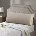 Evolive 100% Cotton Body Pillow Cover 21"x54", 300 Thread Count Soft Breathable Pillowcase with Hidden Zipper, Smooth Durable Replacement C…