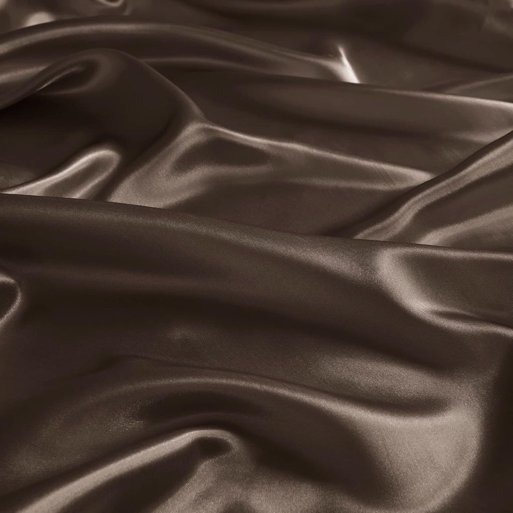 Madisonpark Madison Park Essentials Satin Sheet Set Luxury and Silky with Natural Sheen, Elastic 14" Pocket fits up to 16" Mattress, All Ar…