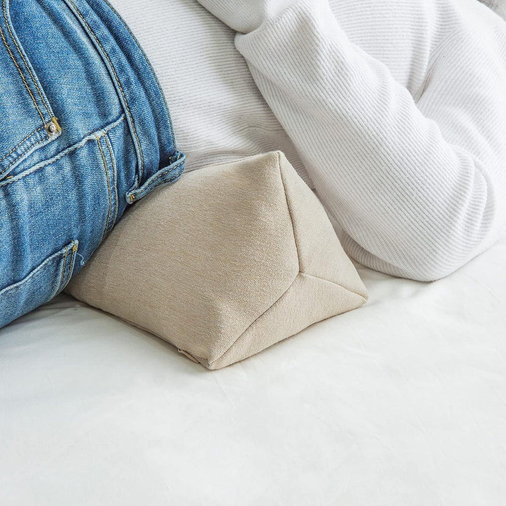 Gloryseason Buckwheat Neck Support Pillow Cervical Neck Cylinder Bolster Pillow, Buckwheat Hulls Adjustable Roll Pillow, Neck for Back and Si…