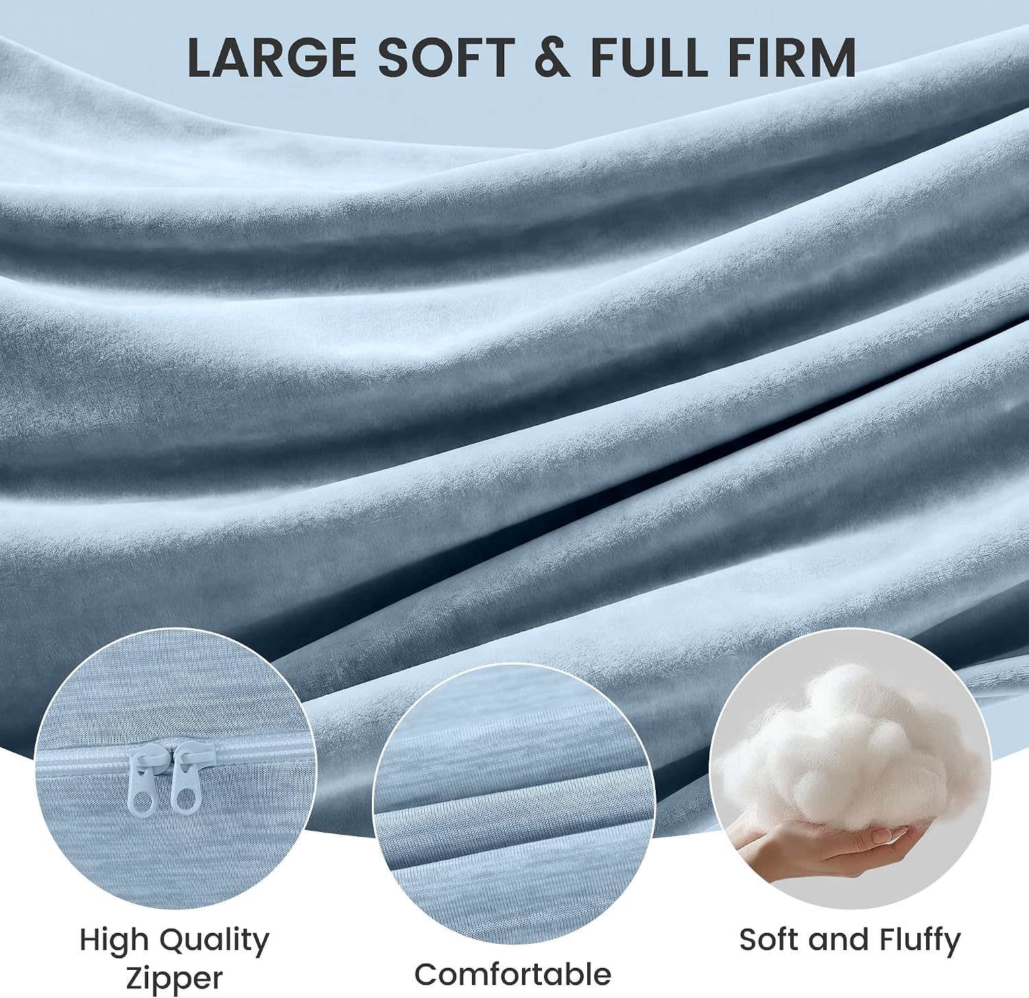 Jcickt Pregnancy Pillow for Sleeping,59 inch Maternity Pillow with Removable Washable Cover, J-Shaped Cooling Full Body Pregnant Pillow…