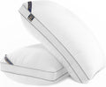 MZOIMZO Luxury Comfy Hotel Collection Bed Pillows for Sleeping- Firm Queen Size Set of 2, Gusseted Cooling Side Mesh Design with Premium…