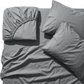 Perupima Peru Pima 415 Thread Count Percale Queen Sheet Set - 100% Peruvian Pima Cotton, 4 Piece (Flat, Fitted, 2 Pillowcases) - Cooling, C…