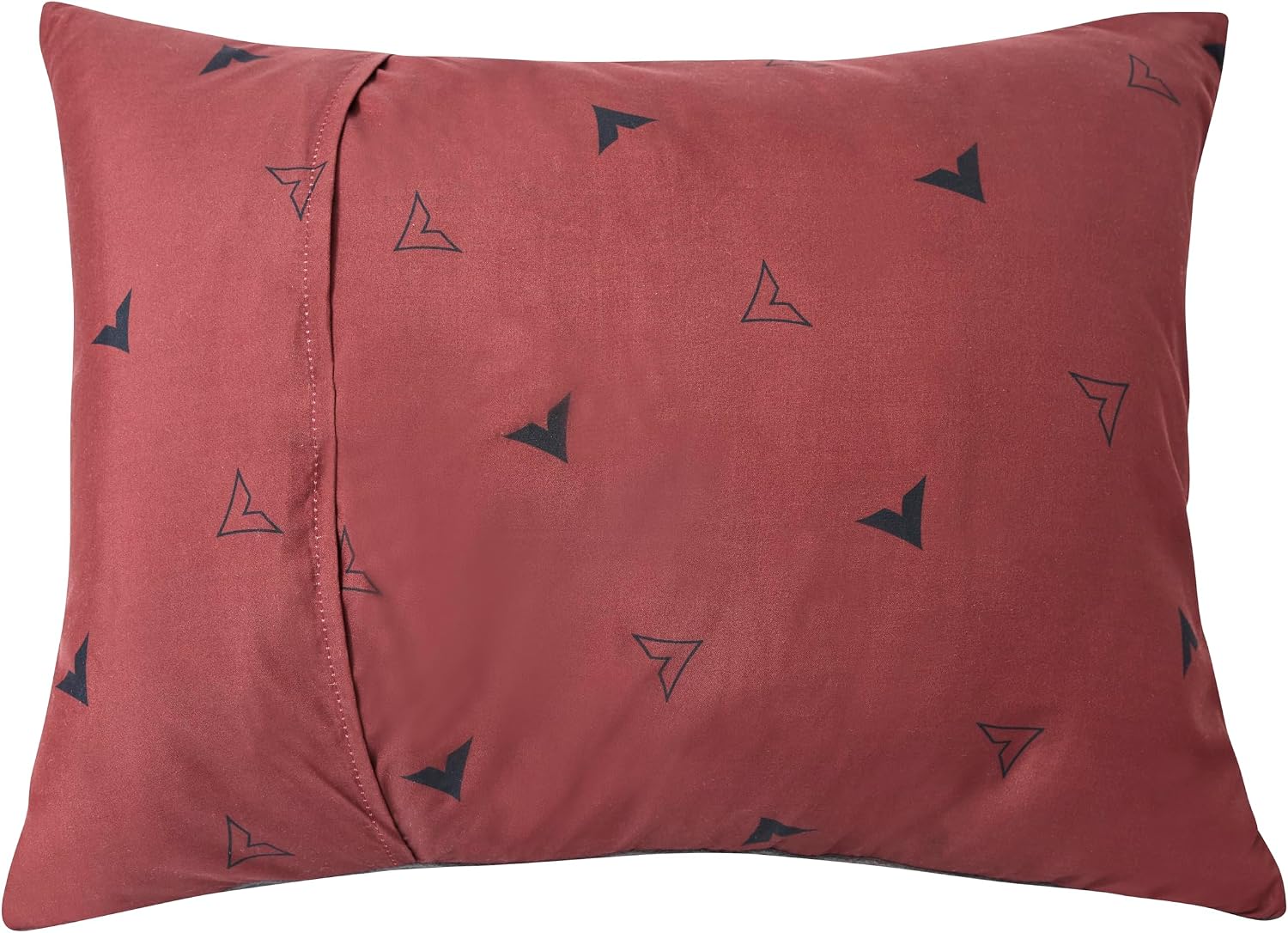 Teton Sports Camp Pillow; Great for Travel, Camping and Backpacking; Washable, Redwood