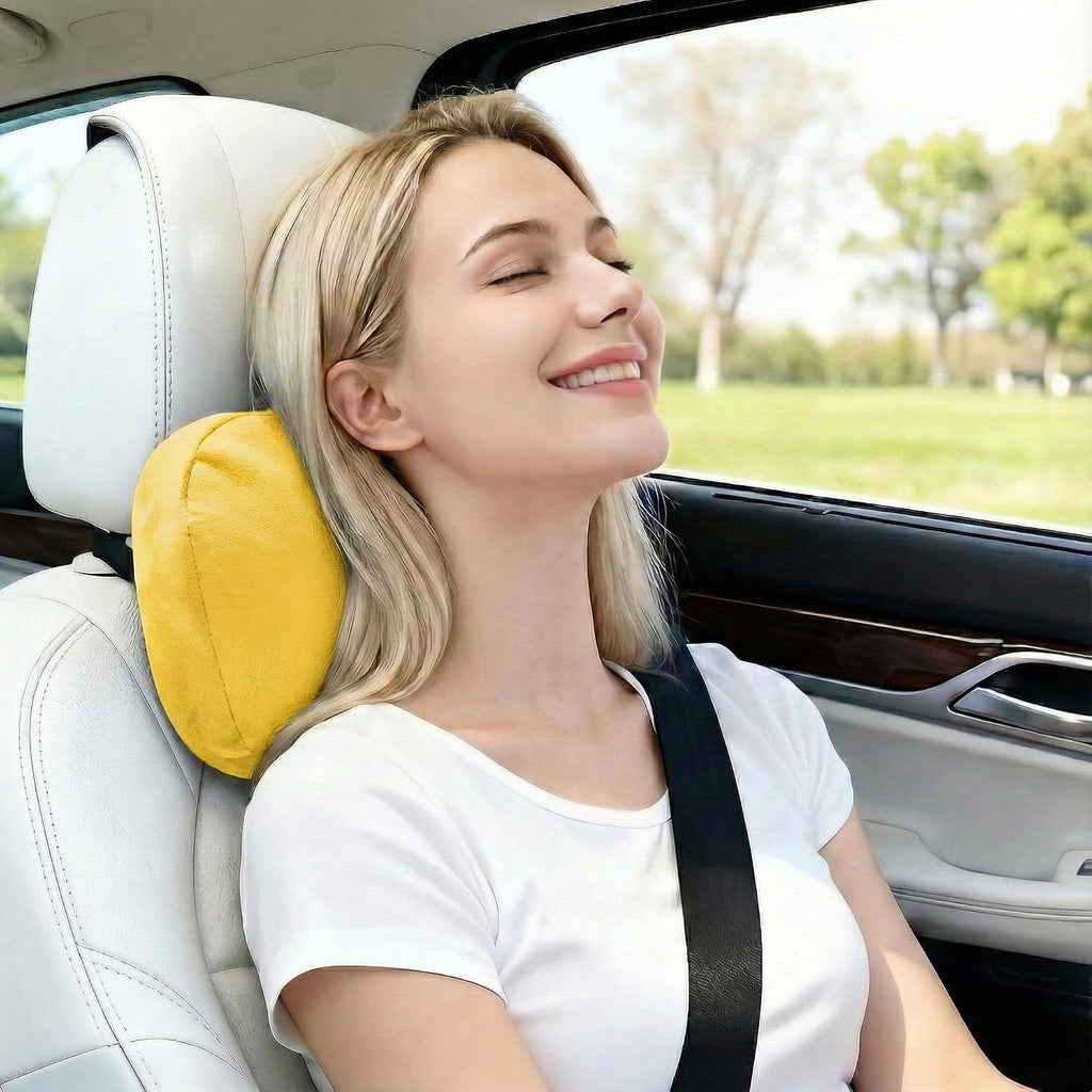 WELBRIT 2PCS Car Pillow for Car Neck Pillow for Driving Seat Neck Support Soft Cushion Back Support Head-Rests for Vehicle Sleeping…