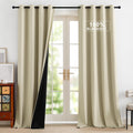 NICETOWN Blackout Curtains for Bedroom, Grommet Privacy 100% Blackout Drapery 96 inches Length Thermal Insulated Curtains for Living…