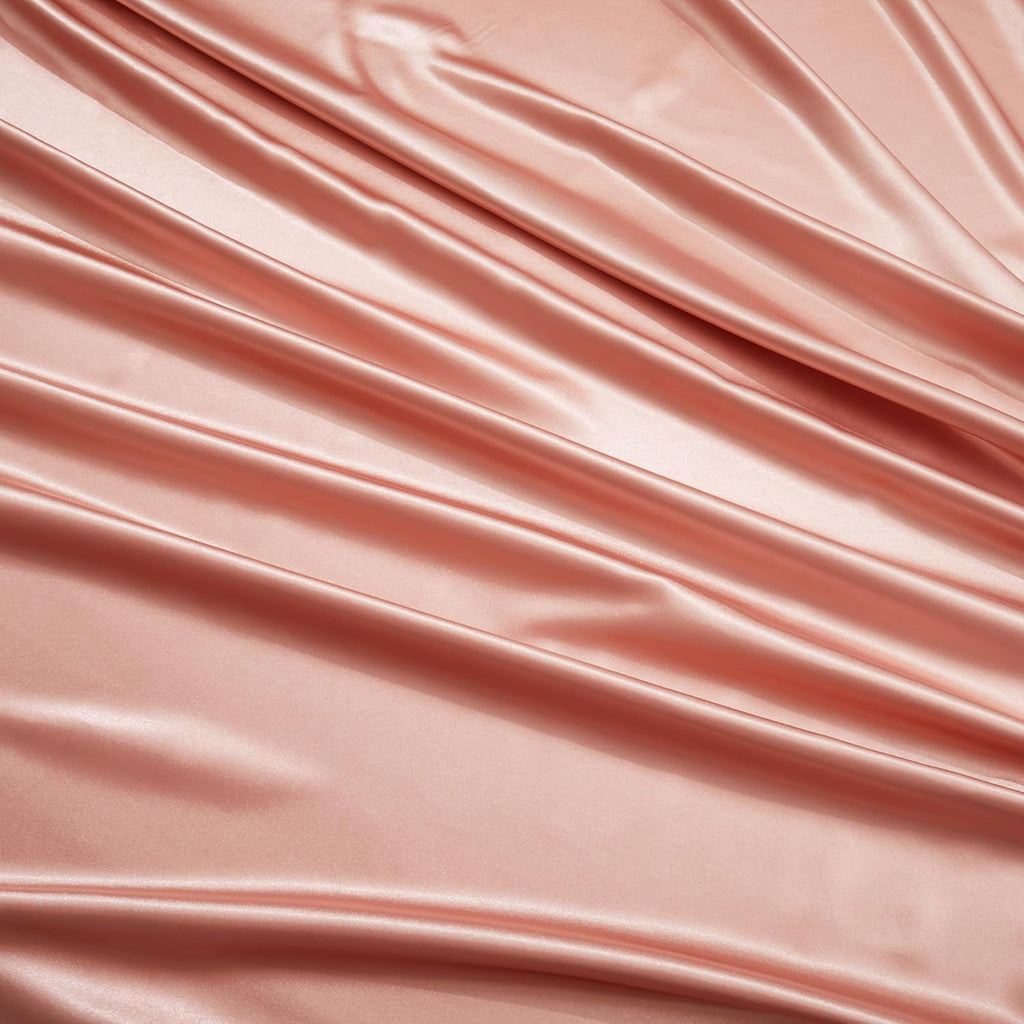 HommxJF Rose Gold Satin Pillowcases Body Pillow for Hair and Skin, Rose Gold Body Pillow Silk Pillowcase with Envelope Closure Princess Room…