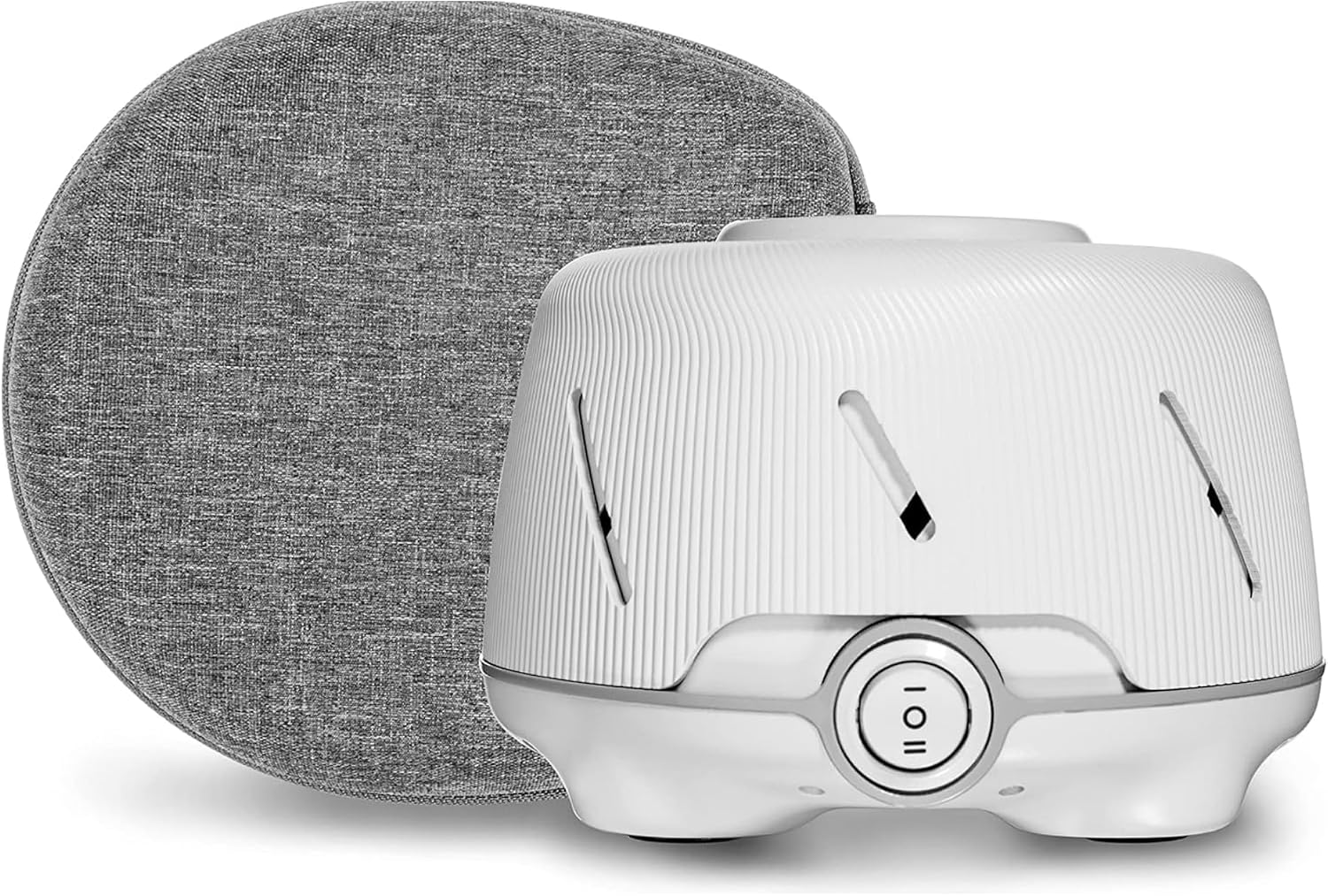 Yogasleep Dohm (White/Gray) & Travel Case (2 Piece Set) The Original White Noise Machine with Natural Sound from a Real Fan, & No…