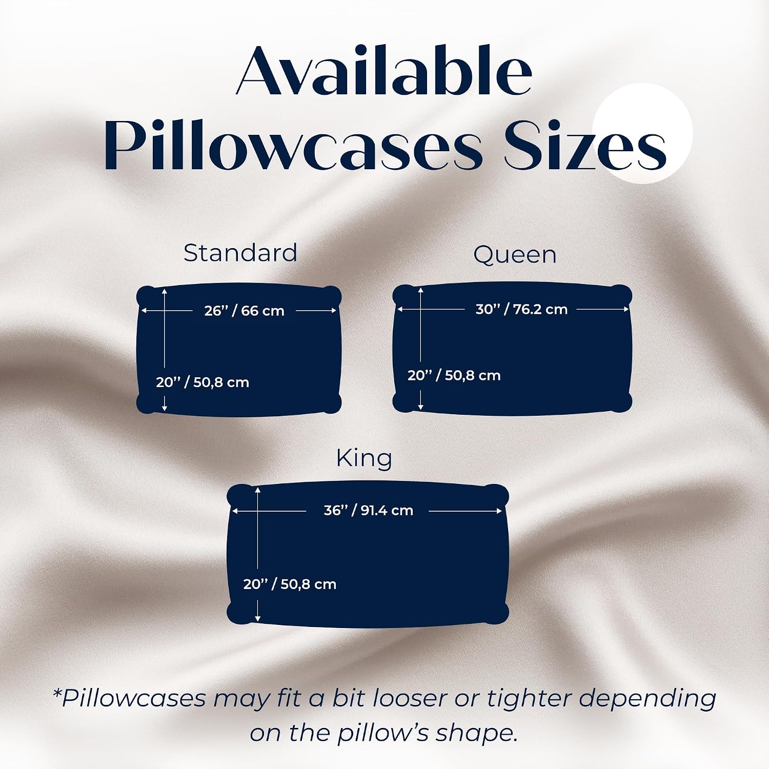 Mulberry Silk Pillowcase – Pure Silk Pillow Cover for Healthier Hair & Smoother Skin – Soft, Breathable and Temperature-Regulating…