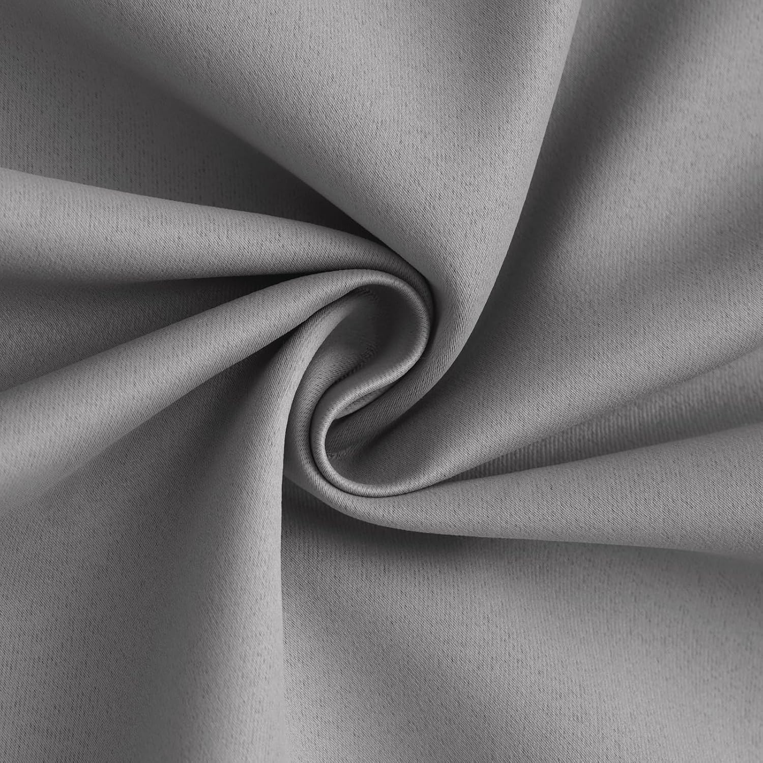 Yakamok 100% Blackout Curtain Panels 63 inches Cold and Light Blocking Drapes for Nursery, 2 Thick Layers Thermal Insulated Draperies (2 Pi…