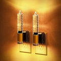 JandCase Night Light, Flameless Candle Amber Night Lights Plug into Wall 2 Pack, Auto On/Off Light Sensor Crystal Dimmable LED…