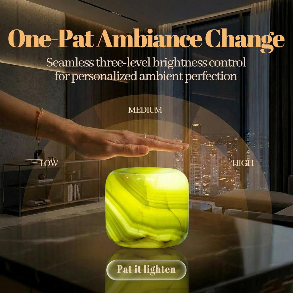 Marmor Marble Lamp Table Lamp Unique Stone Lamp Touch Lamp Pat Lamp Type-C 3 Way Bedside Lamps Ambient Light Bedroom Night Stands Small Nig…