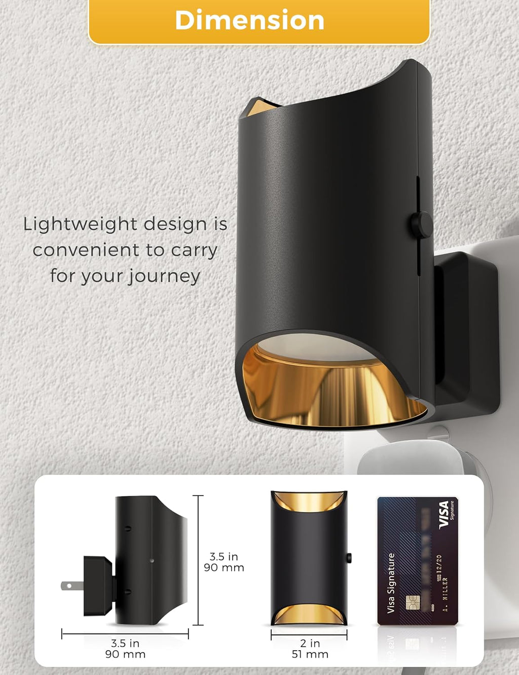 L LOHAS LED Night Lights Plug into Wall, Bright Night Light, 5000K Daylight White, Dimmable Nightlights with Light Sensor, Decorative…