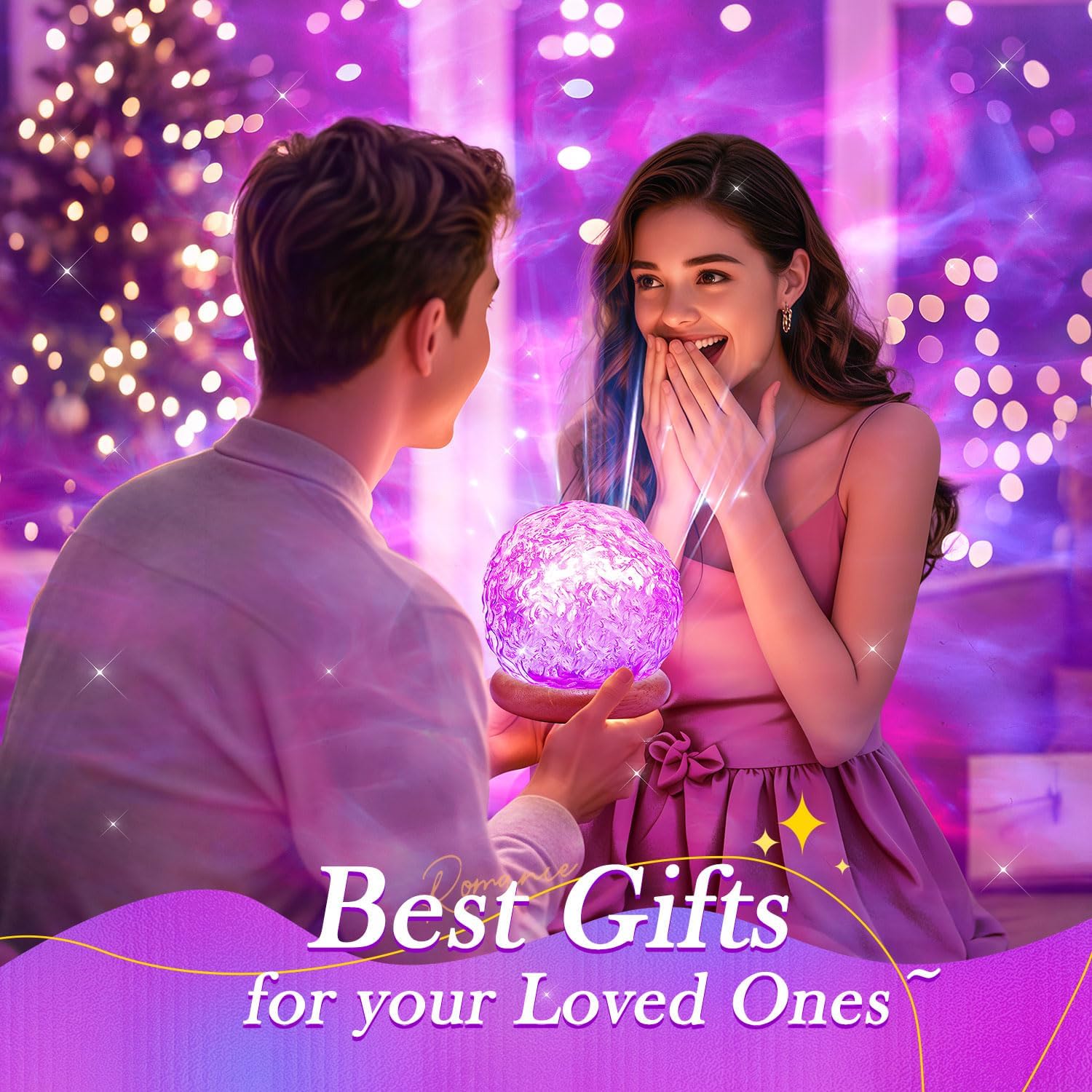 Teen Girl Gifts Trendy Stuff Mood Lighting,18 Colors Birthday Graduation Gifts Aurora Light Projector for Bedroom, Dimmable Ambient…