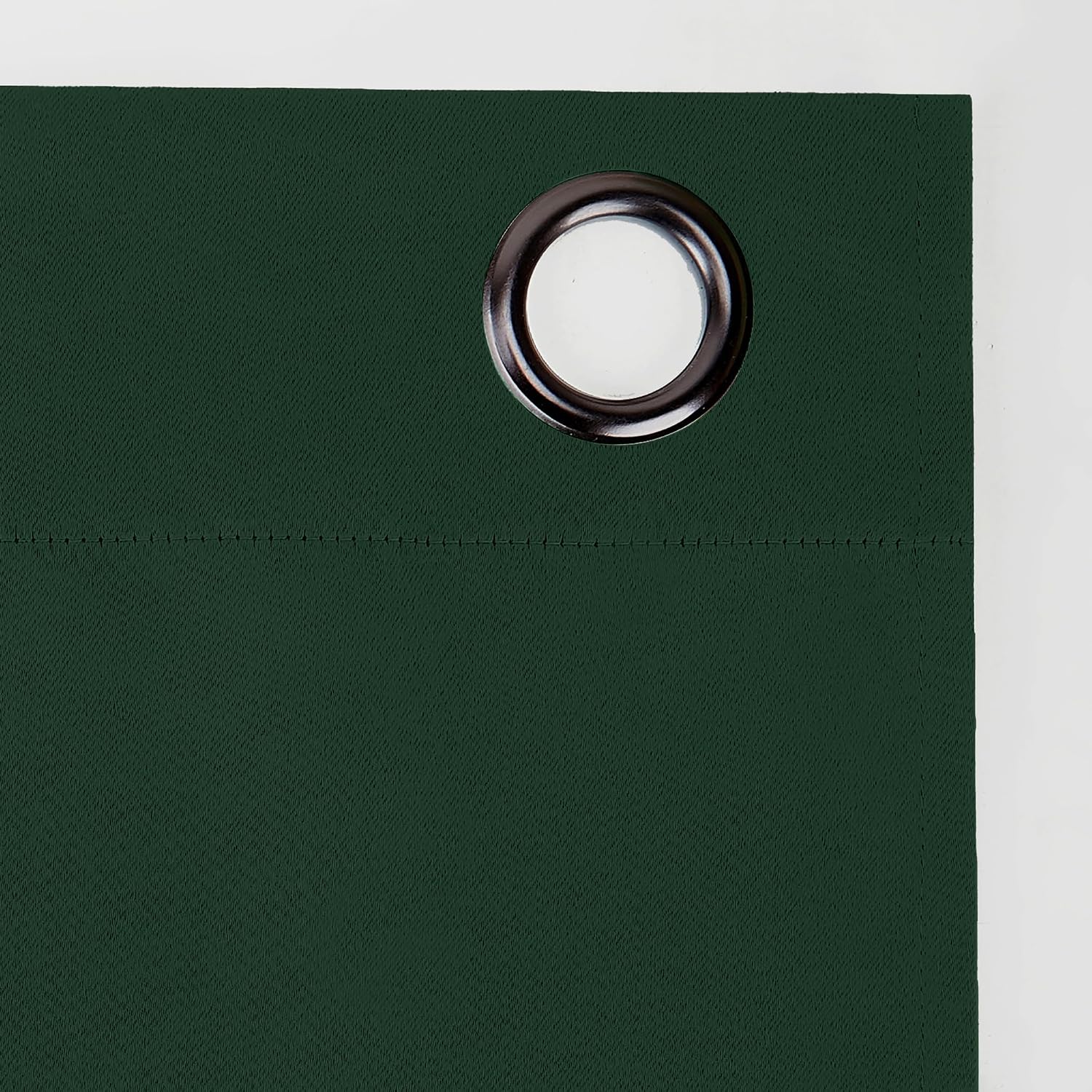Sun Zero Nordic 2-Pack Theater Grade Noise Reducing Extreme 100% Blackout Grommet Curtain Panel Pair, 52" x 84", Evergreen