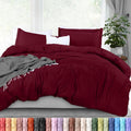 Utopia Bedding Duvet Cover King Size - 3 Piece with Zipper Closure - 1 Comforter Cover 104X90 Inches & 2 Pillow Shams 20X36 Inches…